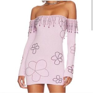 Danielle guizio daphne beaded dress